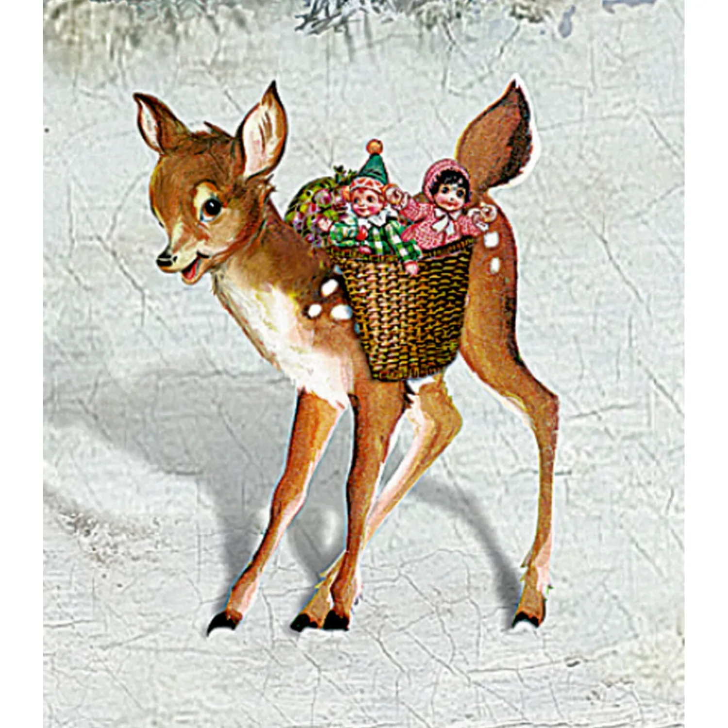 Adventsdeko & Kalender-Adventskalender "Weihnachtsexpress in Winterlandschaft"