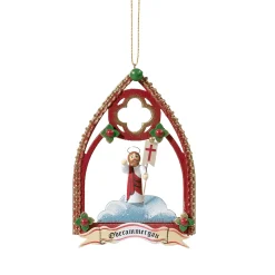 Käthes Original Christbaumschmuck Holz-Auferstehung, Oberammergau