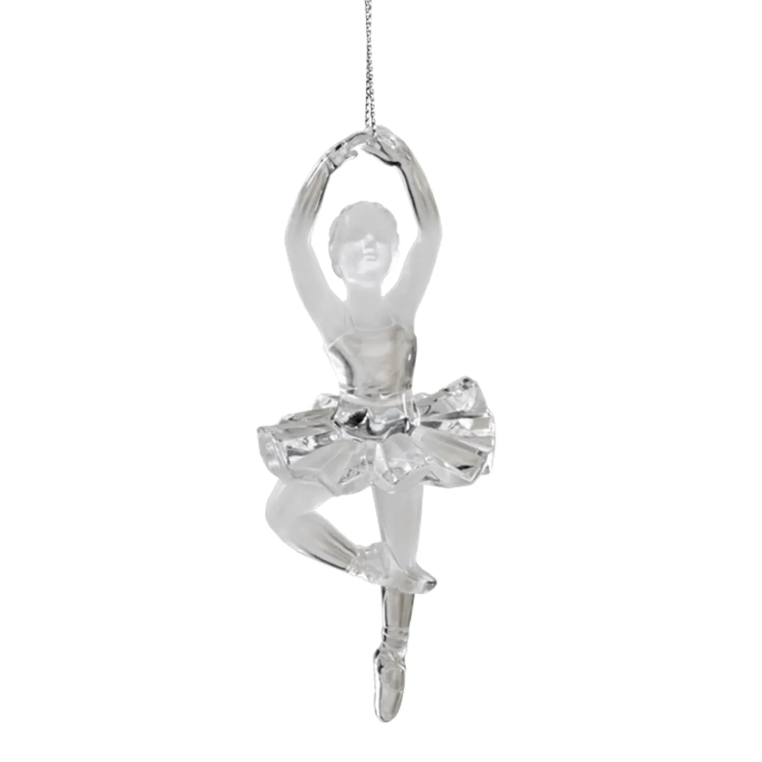 Baumschmuck Aus Acrylglas-Ballerina (mit gebeugtem Knie), Acryl