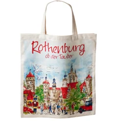 Rothenburg Motive-Baumwolltasche Rothenburg