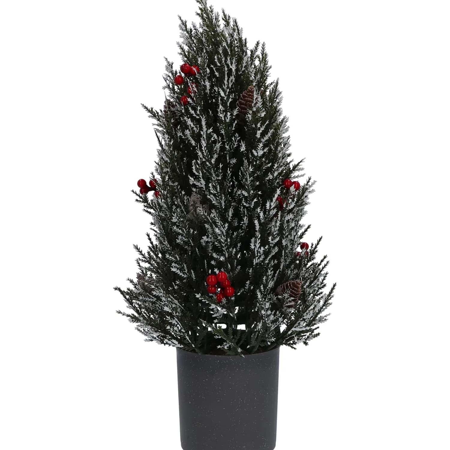 Standfiguren|Wohndeko-Bäumchen mit roten Beeren, Standfigur