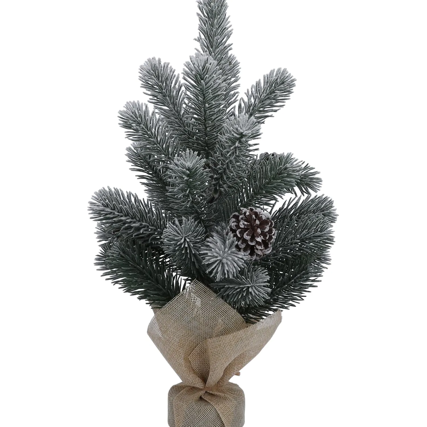 Wohndeko-Bäumchen mit Zapfen, Standfigur