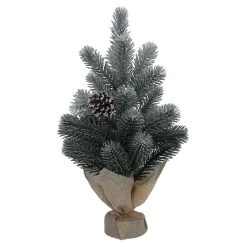 Wohndeko-Bäumchen mit Zapfen, Standfigur