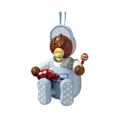 Käthes Original Christbaumschmuck Holz-Butzl "Mike"