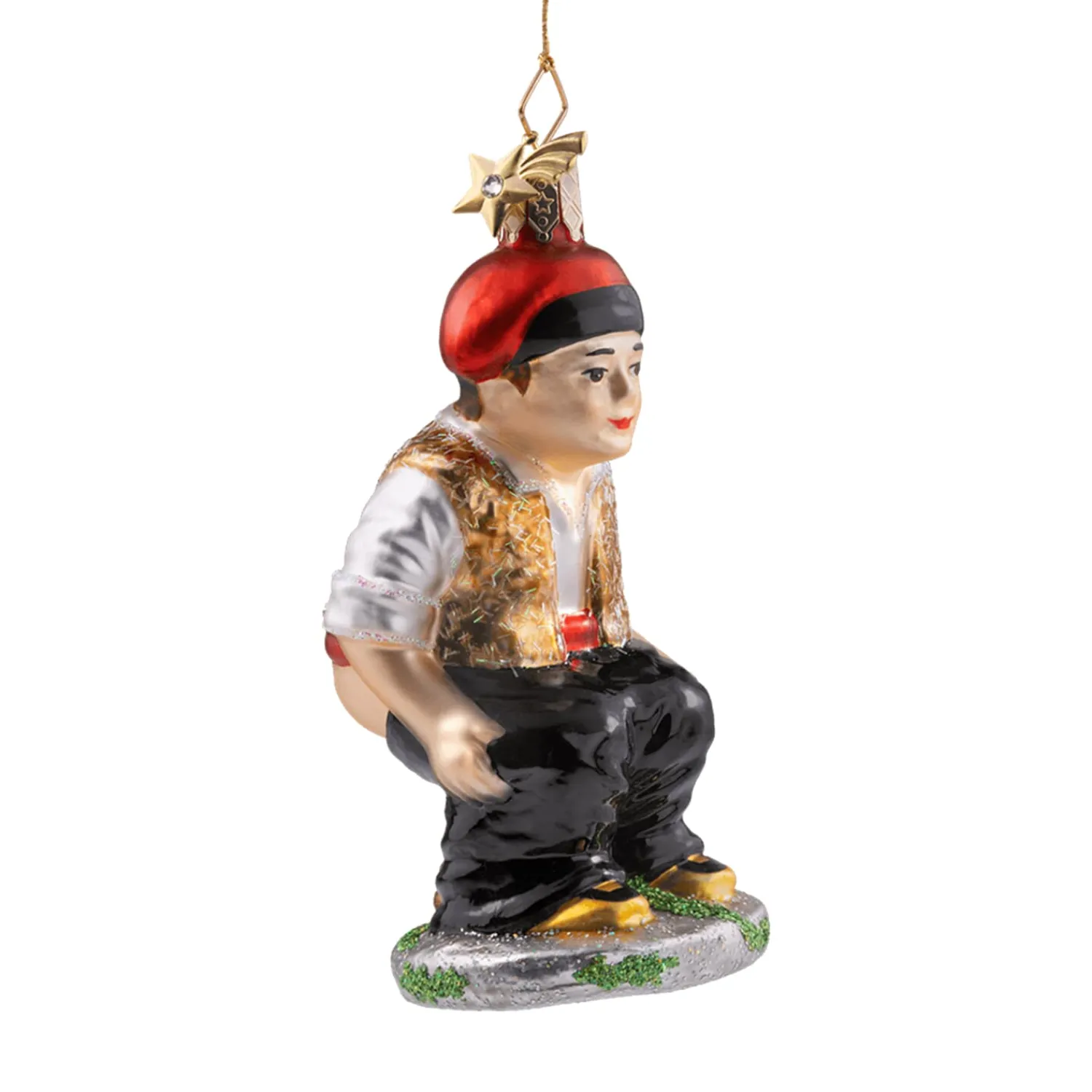 Poesie in Glas Ausgefallene Weihnachtskugeln|Weihnachtskugeln Aus Glas-Caganer