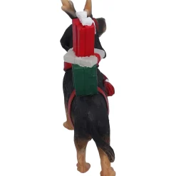 Standfiguren-Dackel mit Geschenken, Standfigur