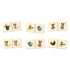 Trötsch Verlag Spielzeug|Der Kleine Maulwurf „Krtek”-Domino "Der kleine Maulwurf"