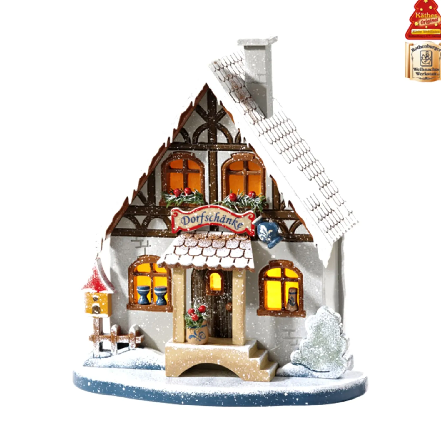 Käthes Original Käthes Original Figuren-Dorfschänke, beleuchtet