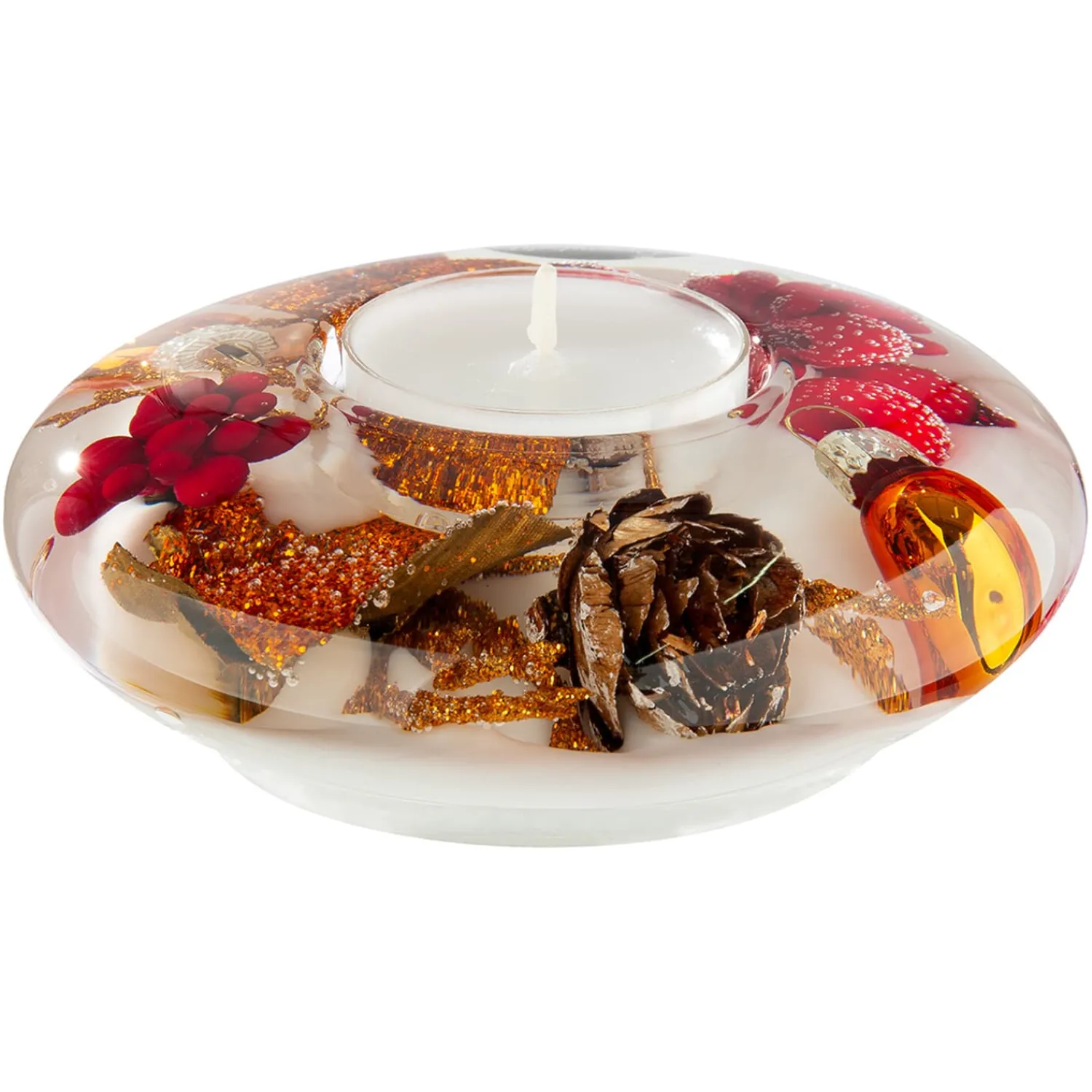 Kerzen & Teelichthalter-Dreamlight "Copper Blessings" - Kerzenhalter Ufo Mini