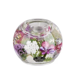 Kerzen & Teelichthalter-Dreamlight "Purple Snow" - Kerzenhalter Mercur