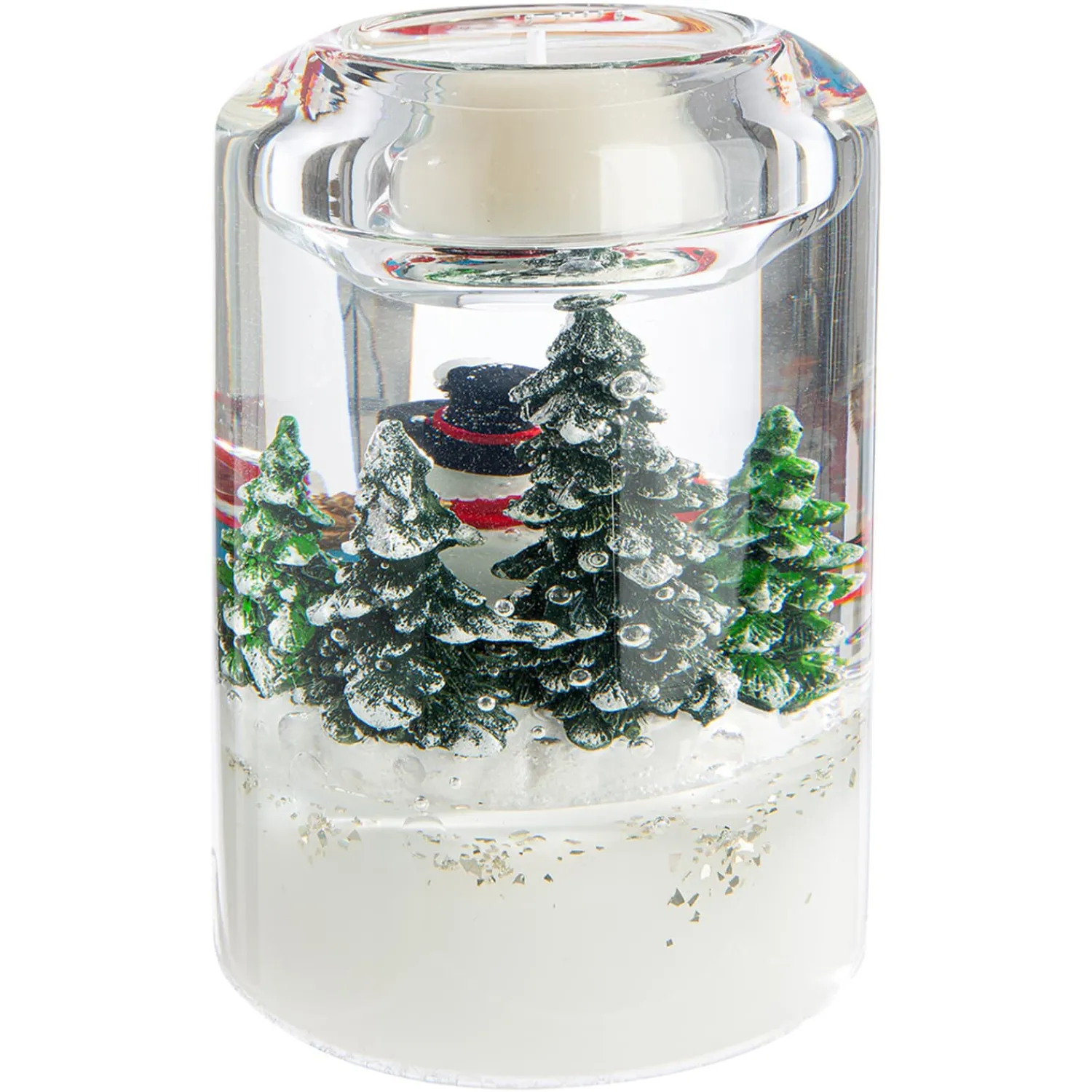 Kerzen & Teelichthalter-Dreamlight "Schneemann" - Kerzenhalter Candela Classic