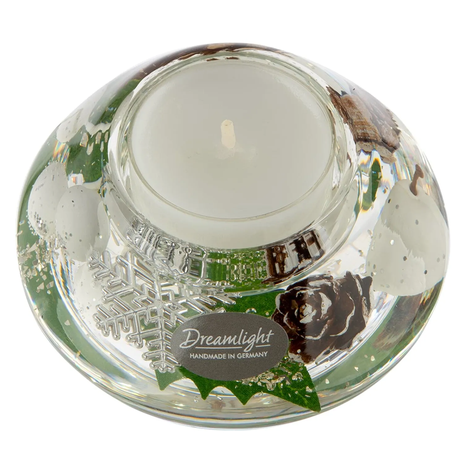 Kerzen & Teelichthalter-Dreamlight "Winter Time" - Kerzenhalter Crown Smart