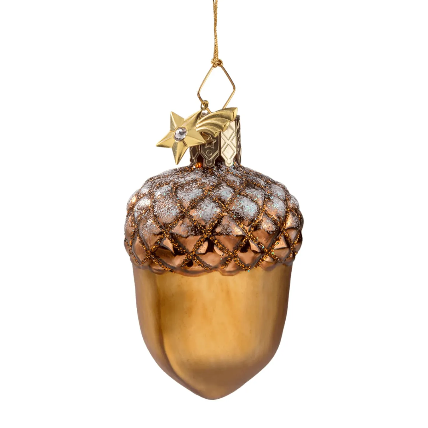 Poesie in Glas Weihnachtskugeln Aus Glas-Eichel