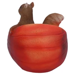 Standfiguren-Eichhörnchen in Kürbis, Standfigur