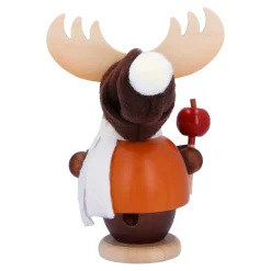 Christian ULBRICHT Räuchermänner-Elch als Lebkuchenverkäufer, Räuchermännchen