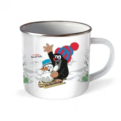 Trötsch Verlag Der Kleine Maulwurf „Krtek”|Tischdeko-Emailletasse "Maulwurf im Winter"