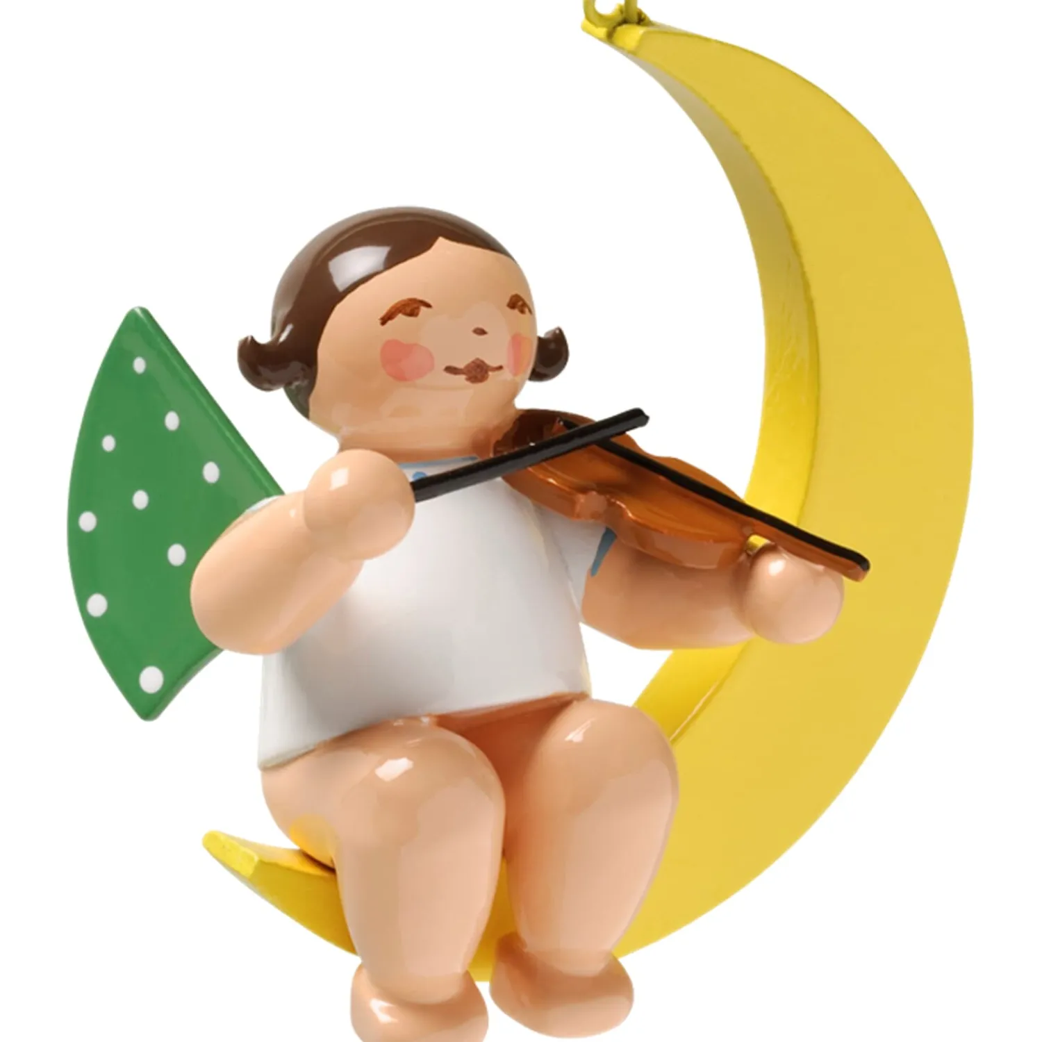 WENDT & KÜHN Wendt & Kühn Kollektion-Engel mit Geige, im Mond