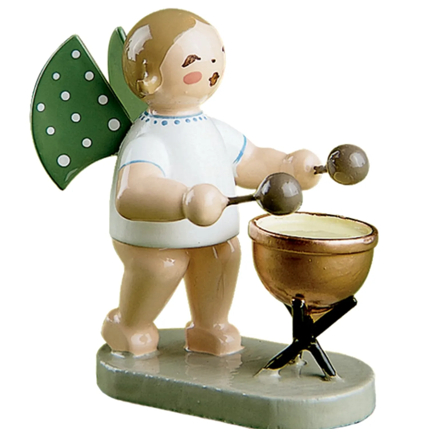 WENDT & KÜHN Wendt & Kühn Kollektion-Engel mit Kesselpauke, stehend