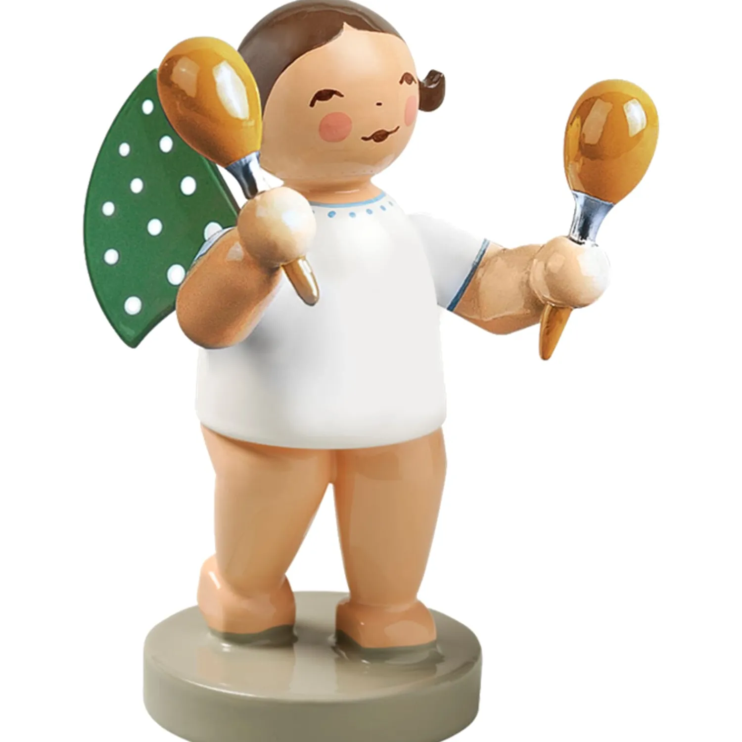 WENDT & KÜHN Wendt & Kühn Kollektion-Engel mit Maracas, stehend