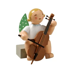 WENDT & KÜHN Wendt & Kühn Kollektion-Engel mit Violoncello, sitzend