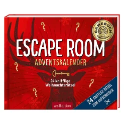Spielzeug|Adventsdeko & Kalender-Escape-Room-Adventskalender "24 knifflige Weihnachtsrätsel"