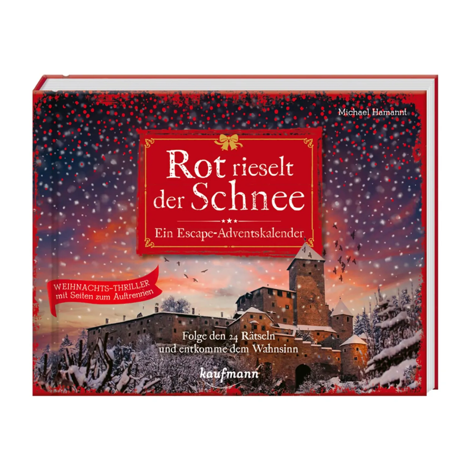 Spielzeug|Adventsdeko & Kalender-Escape-Room-Adventskalender "Rot rieselt der Schnee"