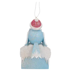 Käthes Original Christbaumschmuck Holz|Weihnachtsdeko Holz-Frostige Weihnachtsgrüße