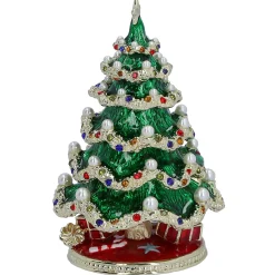 Wohndeko-Geschmückter Baum, Schatulle