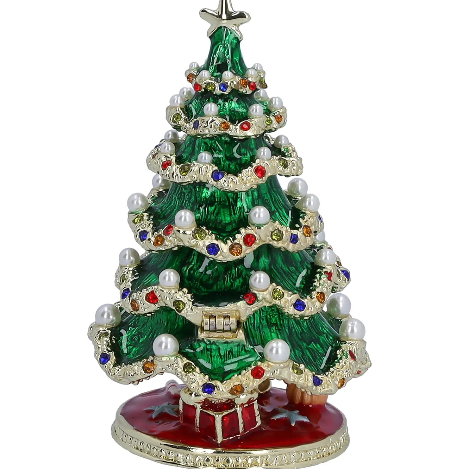 Wohndeko-Geschmückter Baum, Schatulle