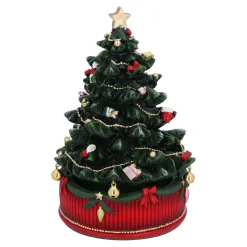 Spieluhr Weihnachten-Geschmücktes Weihnachtsbäumchen, Musikdose