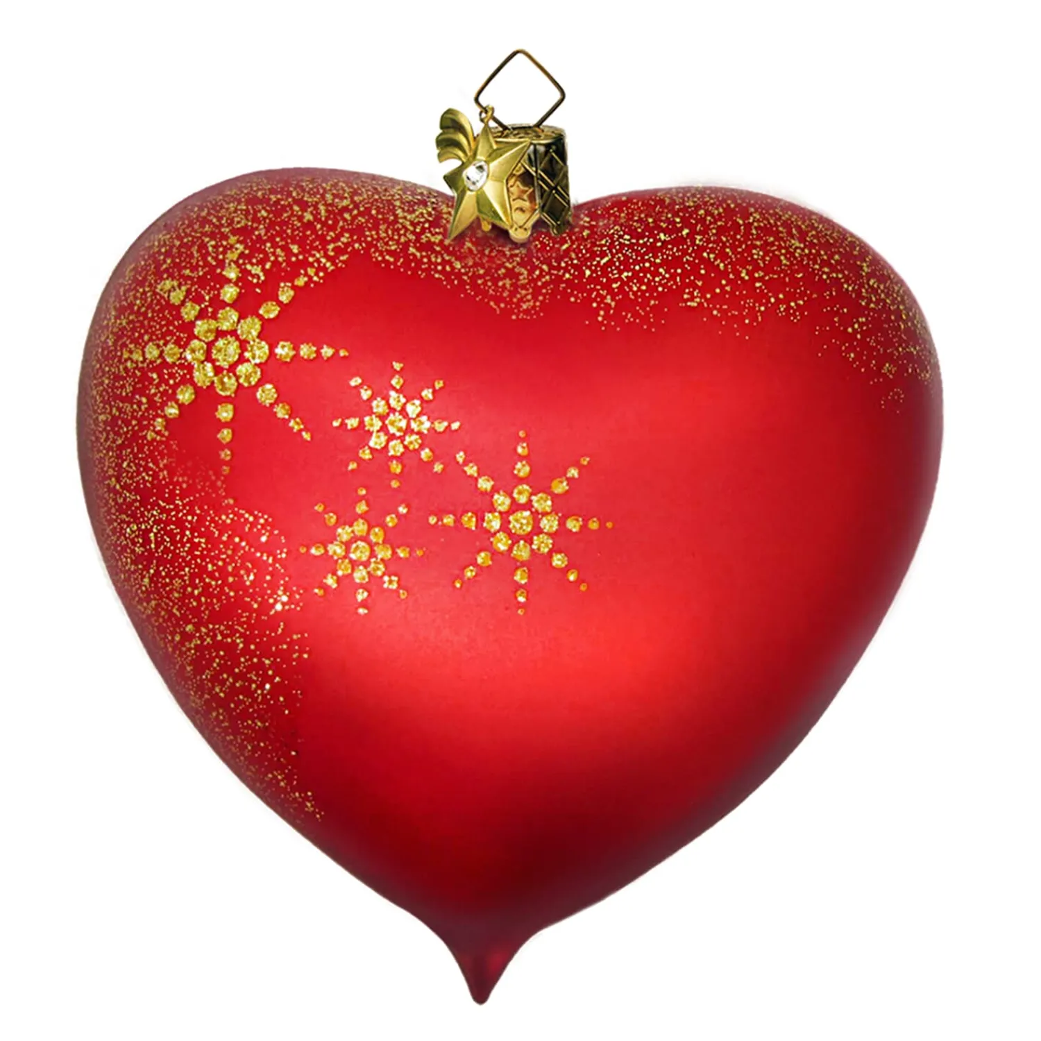 Poesie in Glas Weihnachtskugeln Aus Glas-Glasherz Barcelona