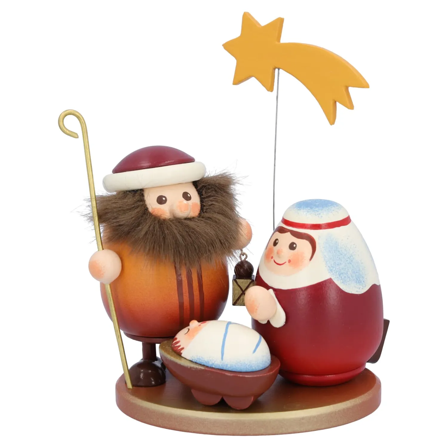 Käthes Original Räuchermänner-Heilige Familie, Duftl