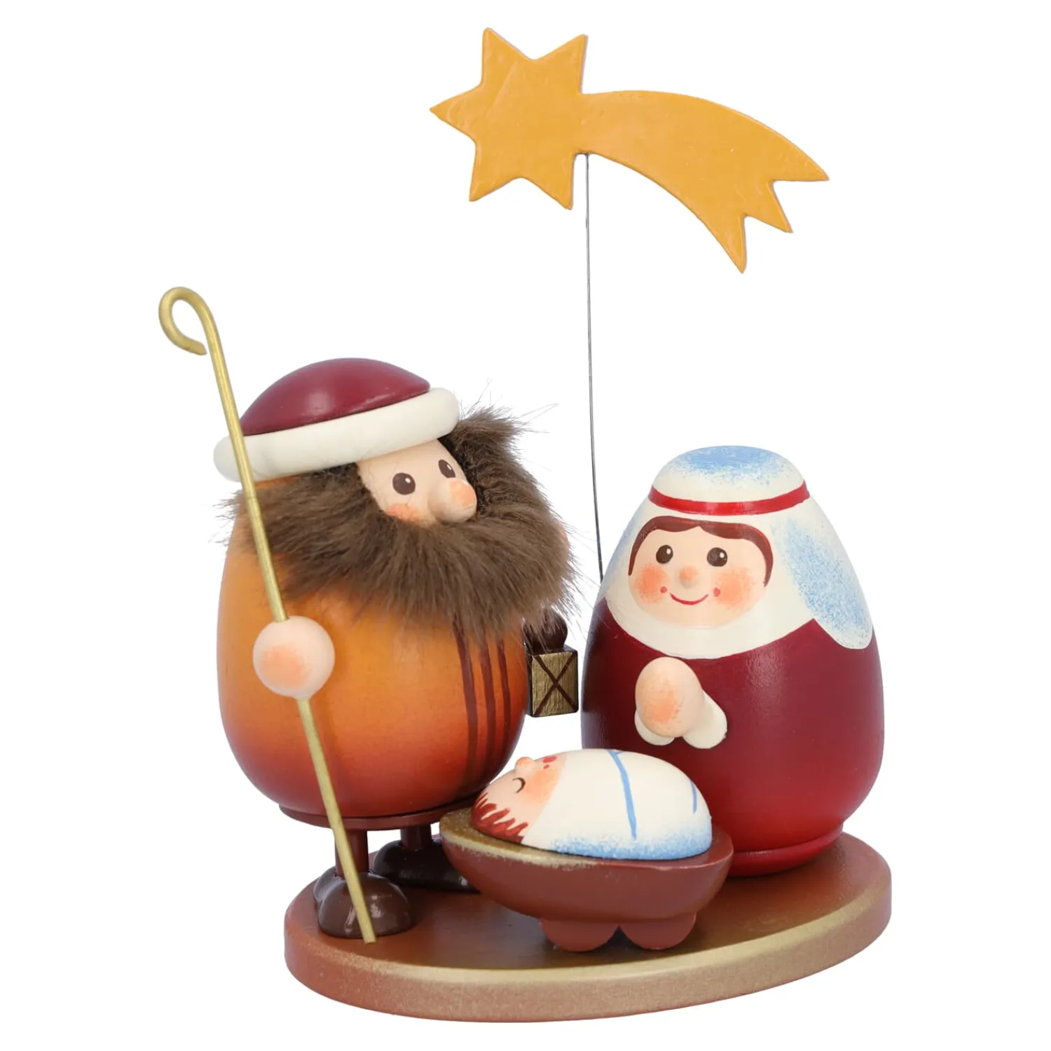 Käthes Original Räuchermänner-Heilige Familie, Duftl