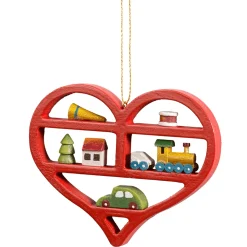 Käthes Original Christbaumschmuck Holz-Herz