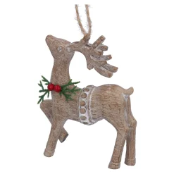 Baumschmuck Aus Kunstharz-Hirsch, stehend