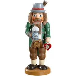 Käthes Original Bayern Motive|Weihnachtsdeko Holz-Holzknackl "Bayer", 24 cm