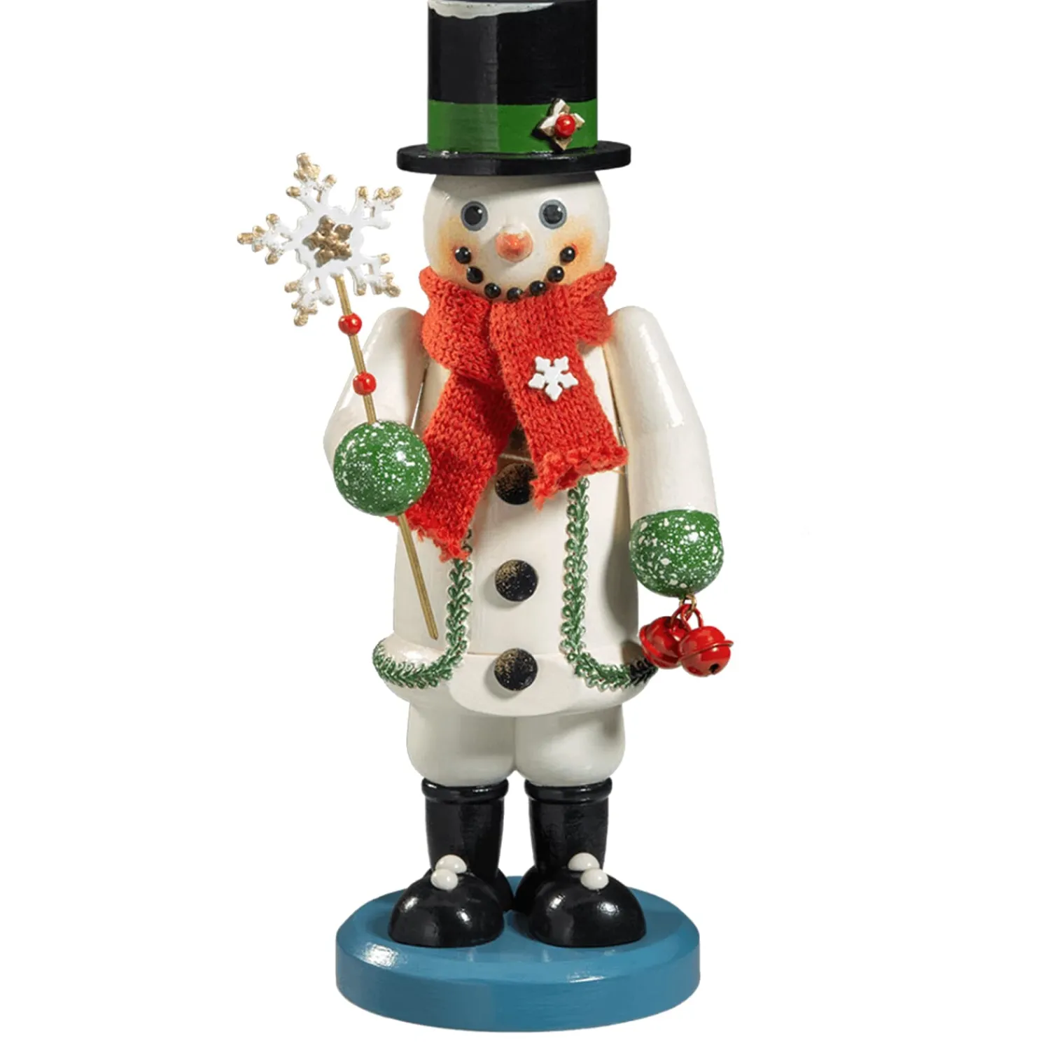 Käthes Original Nussknacker Figuren-Holzknackl "Schneemann", 23,5 cm