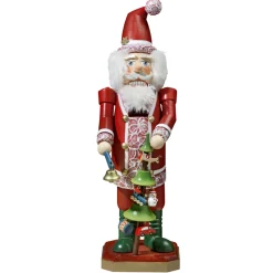 Käthes Original Nussknacker Figuren-Holzknackl "Weihnachtsmann", 28,5cm