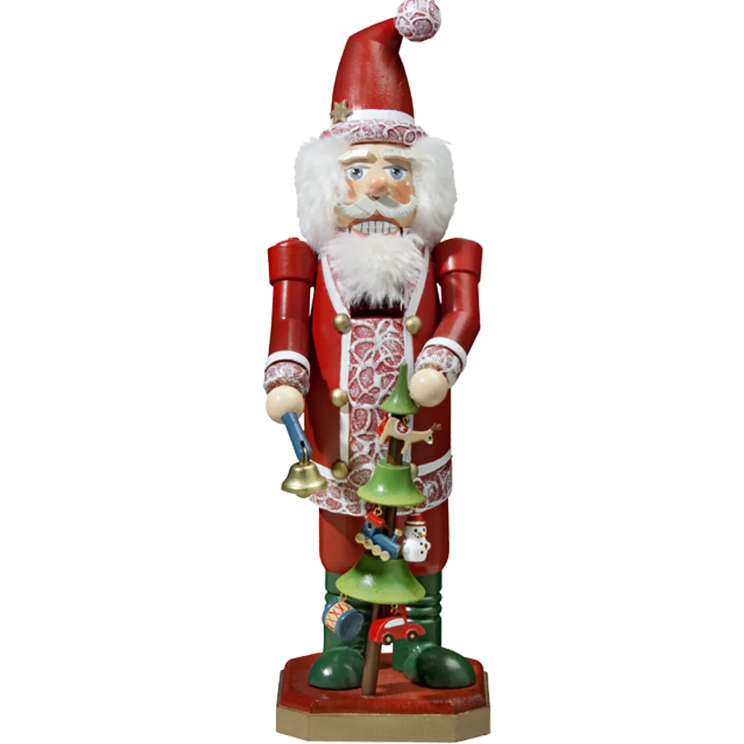 Käthes Original Nussknacker Figuren-Holzknackl "Weihnachtsmann", 28,5cm