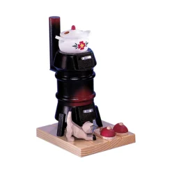 Außergewöhnliche Weihnachtsdeko|Räuchermänner-Kaminofen, Räucherfigur