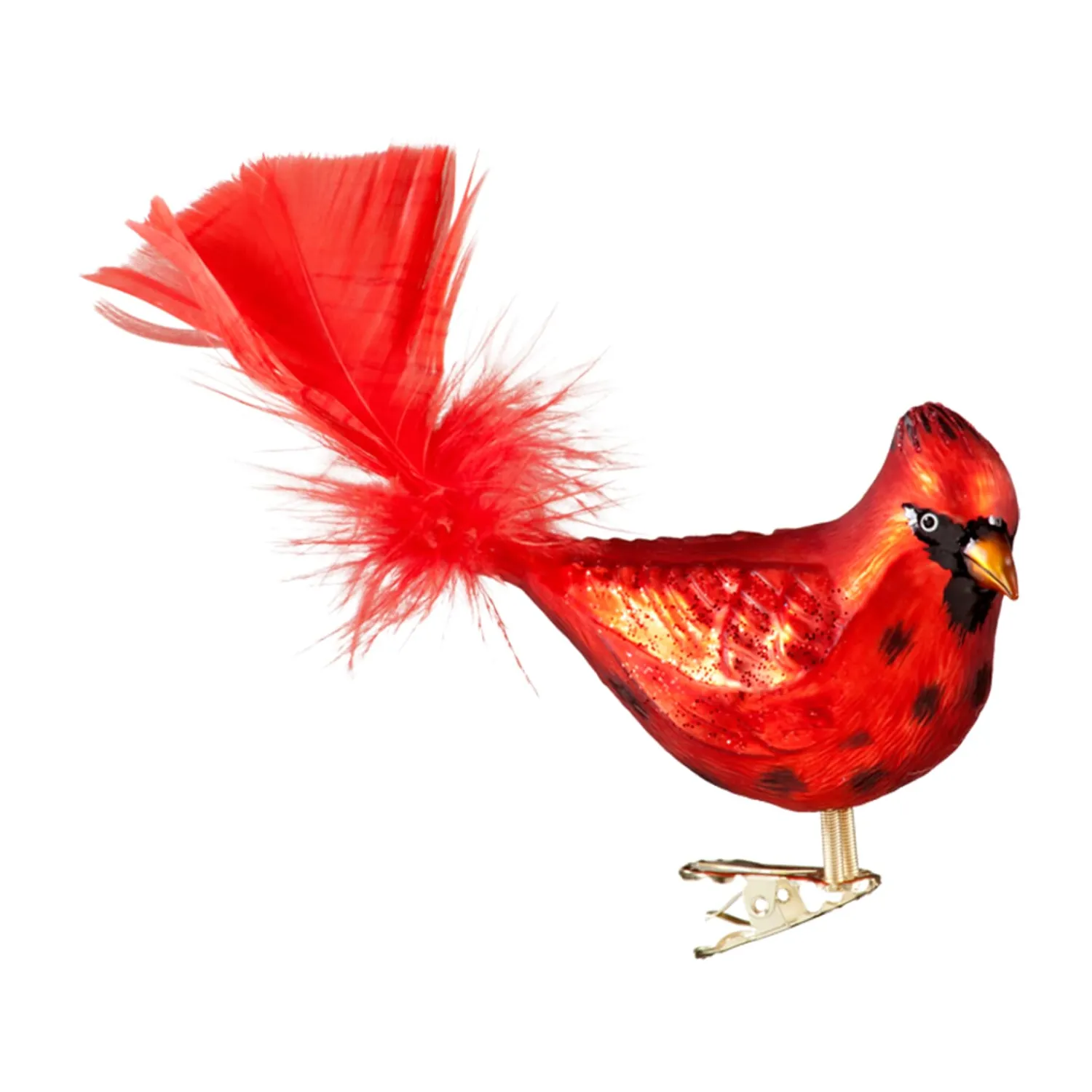 Poesie in Glas Weihnachtskugeln Aus Glas-Kardinal