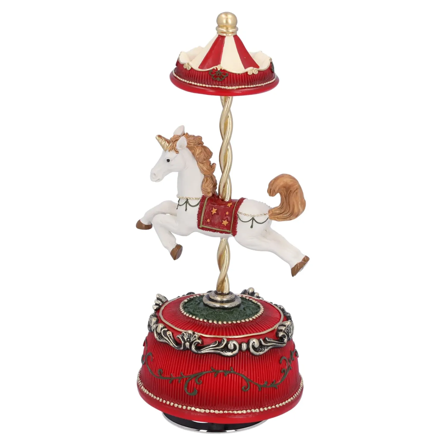 Spieluhr Weihnachten-Karusselpferd, Musikdose