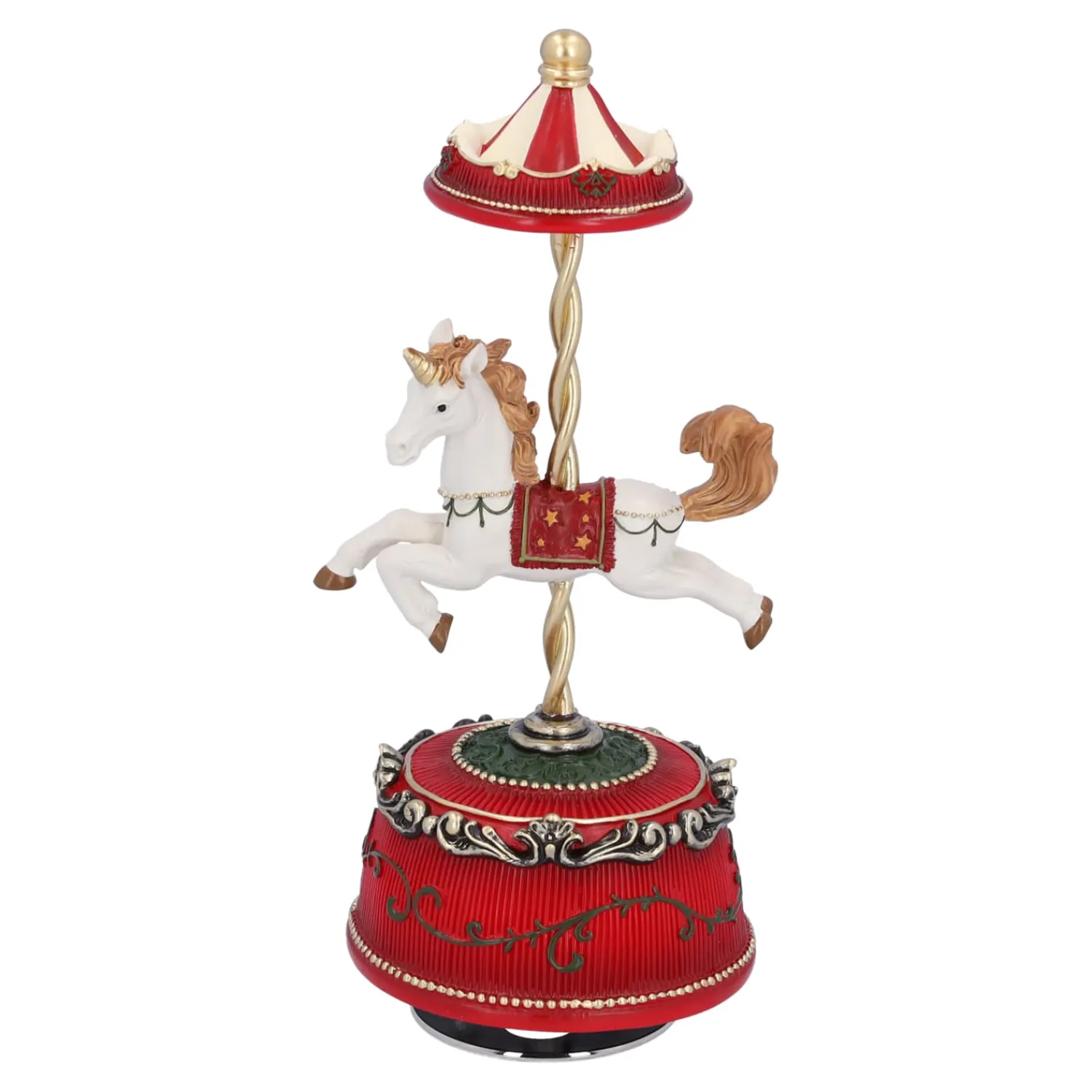 Spieluhr Weihnachten-Karusselpferd, Musikdose