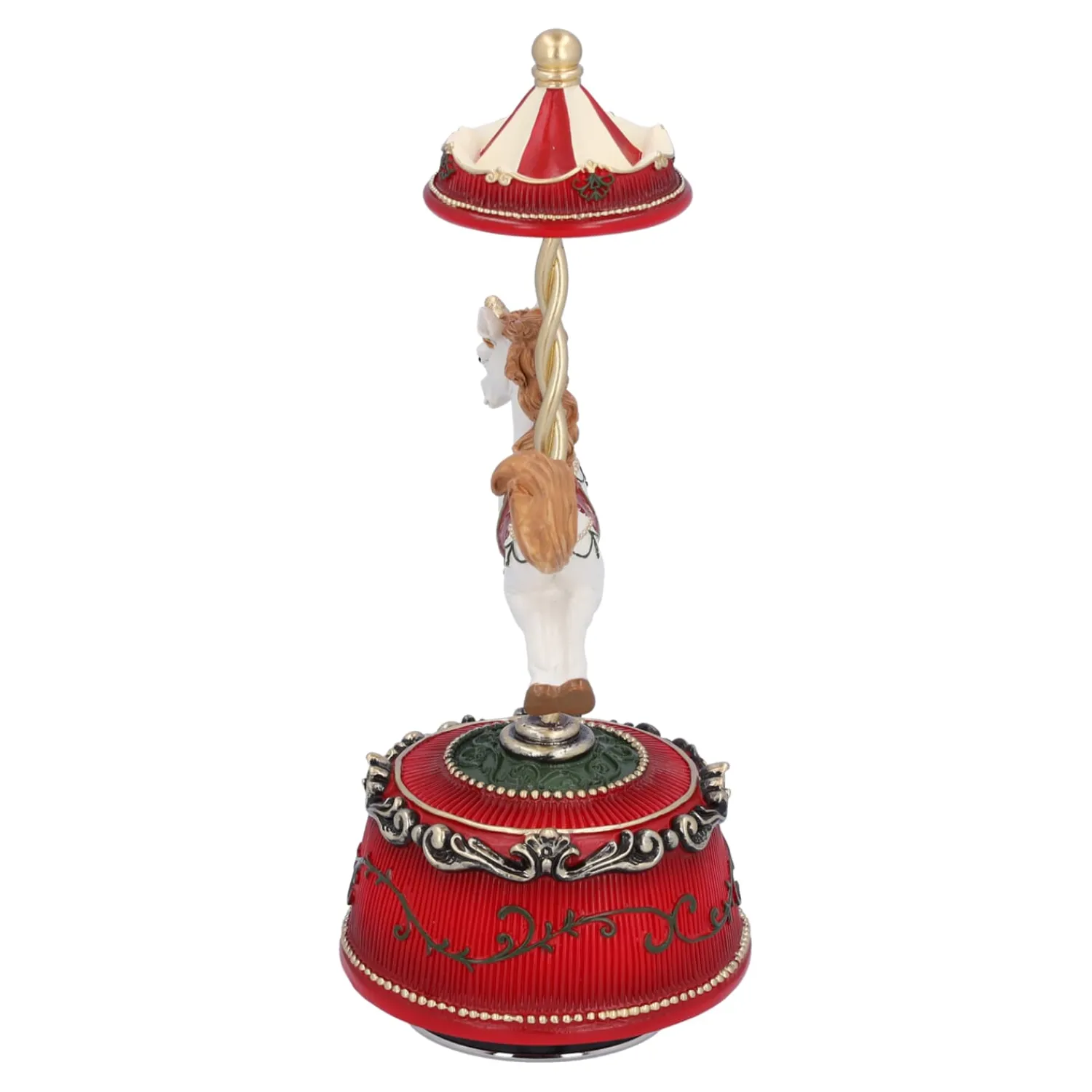 Spieluhr Weihnachten-Karusselpferd, Musikdose