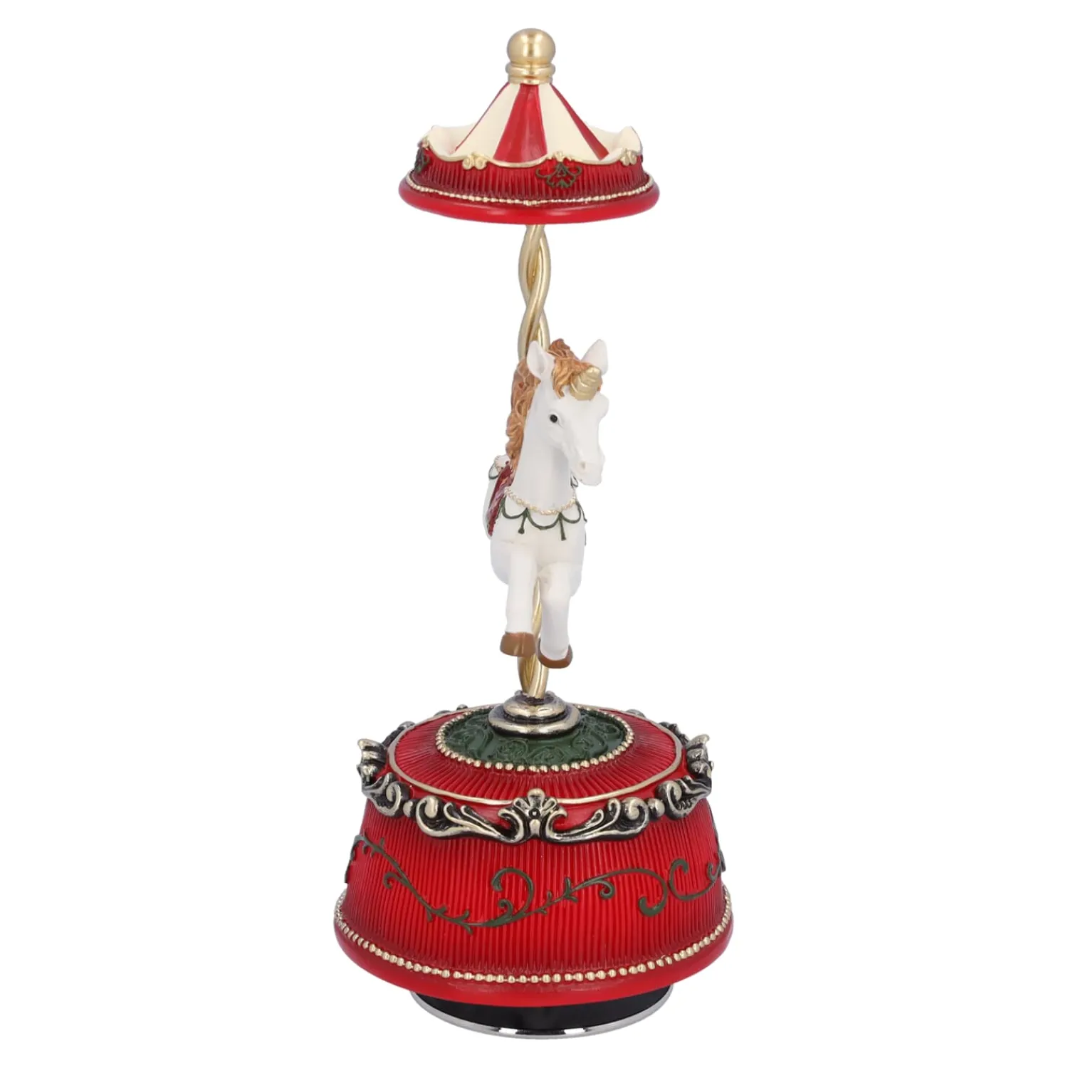 Spieluhr Weihnachten-Karusselpferd, Musikdose