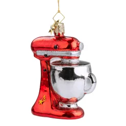 Poesie in Glas Weihnachtskugeln Aus Glas-Küchenmaschine, Glas-Baumbehang