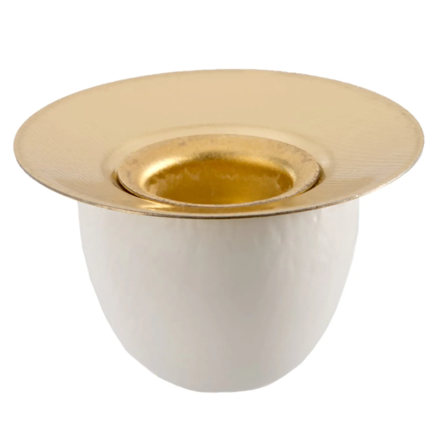 Richard Glässer Zubehör & Ersatzteile-Kerzenhalter, weiß, R 28 mm, H 15 mm