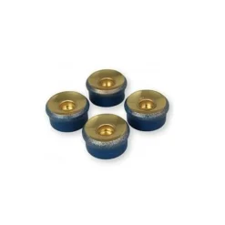 Hubrig Volkskunst Zubehör & Ersatzteile-Kerzenhaltereinsatz für Pyramiden, blau