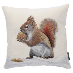 Sandner Wohndeko-Kissenhülle "Eichhörnchen"