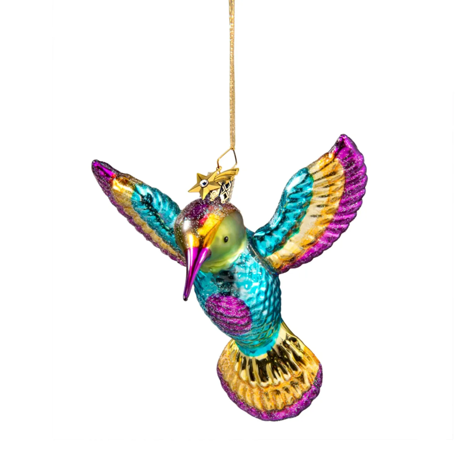 Poesie in Glas Weihnachtskugeln Aus Glas-Kolibri